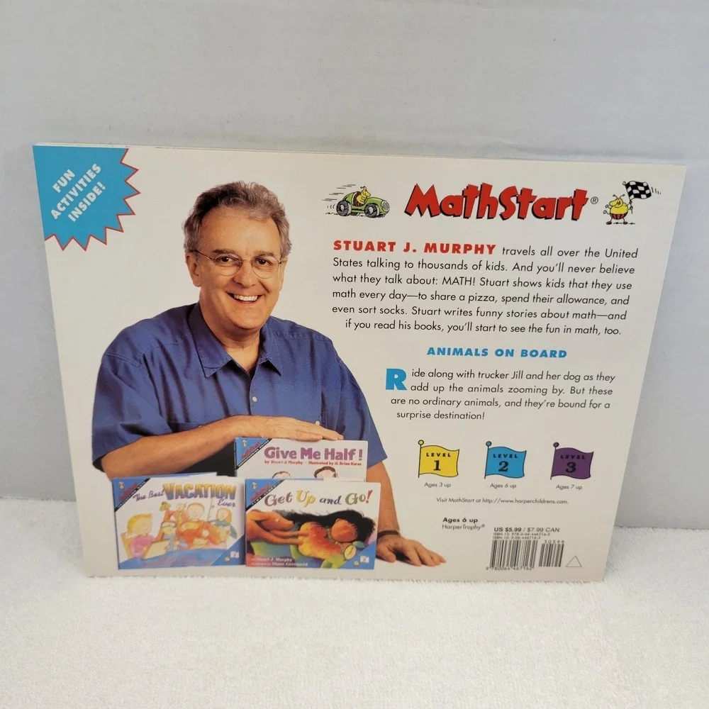 Mathstart Books Stuart J Murphy LOT Level 1 Level 2